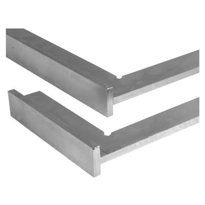 Anslagsvinkel 1000x500 mm (El galv.)